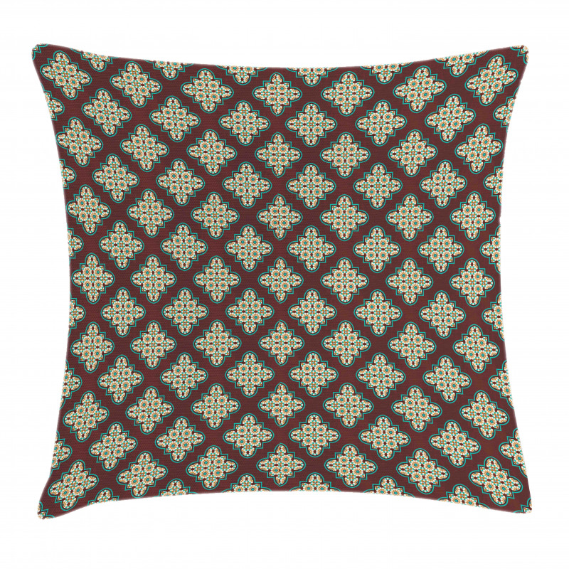 Vintage Tile Pillow Cover