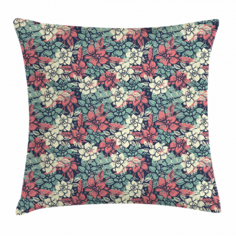 Vintage Summer Romantic Pillow Cover