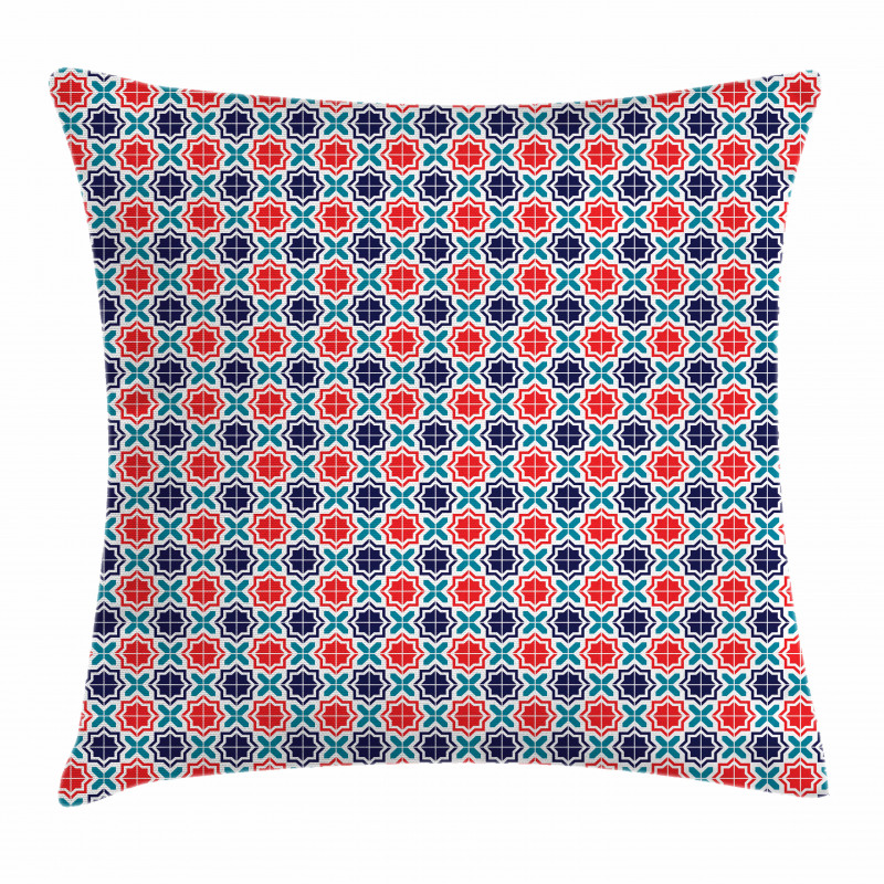 Star Tiles Pillow Cover