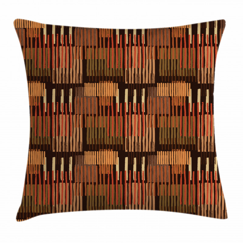 Geometric Stripes Design Pillow Cover