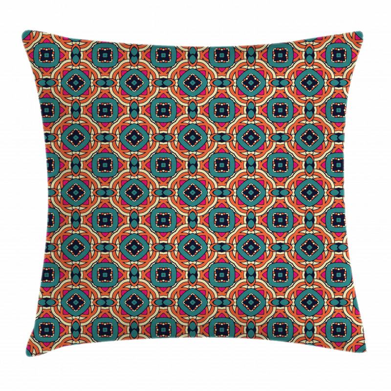 Geometric Shapes Pillow Cover