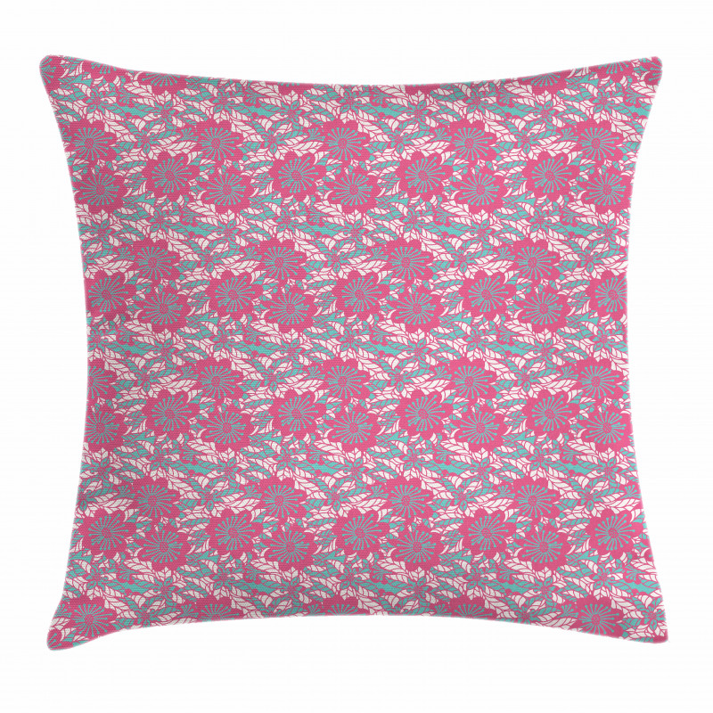 Pastel Nature Design Pillow Cover