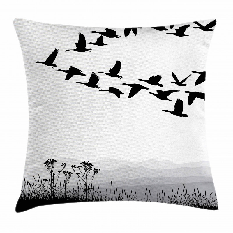 Flying Geese Pattern Pillow Cover