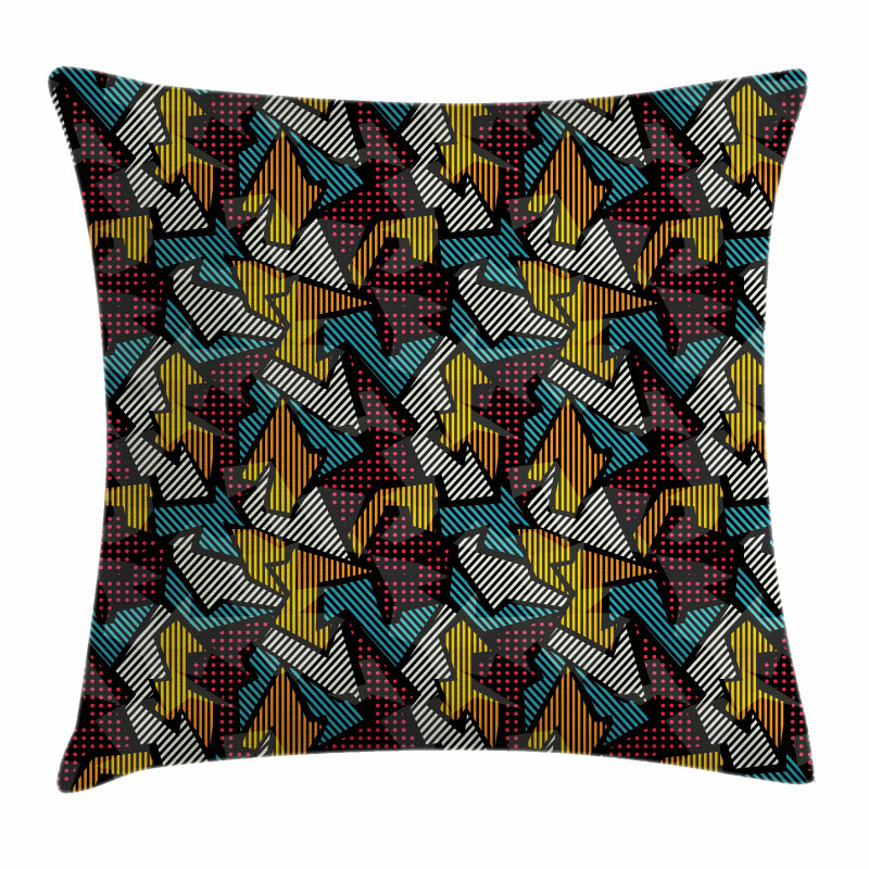 Abstract Urban Design Pillow Cover