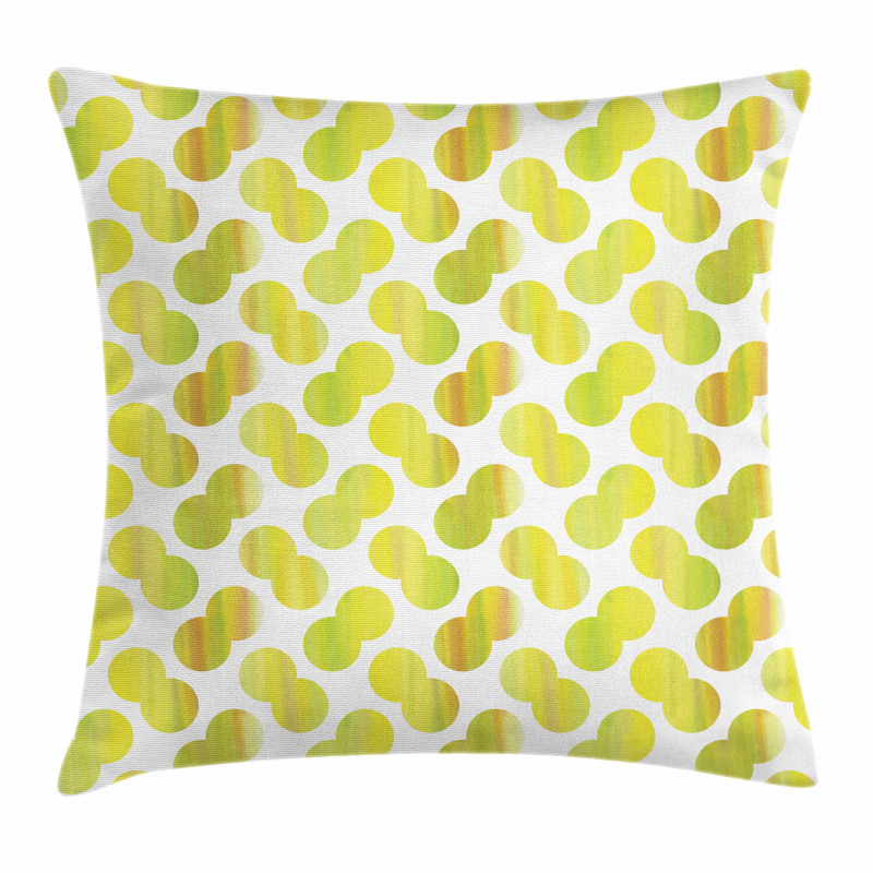 Watercolor Dots Pillow Cover