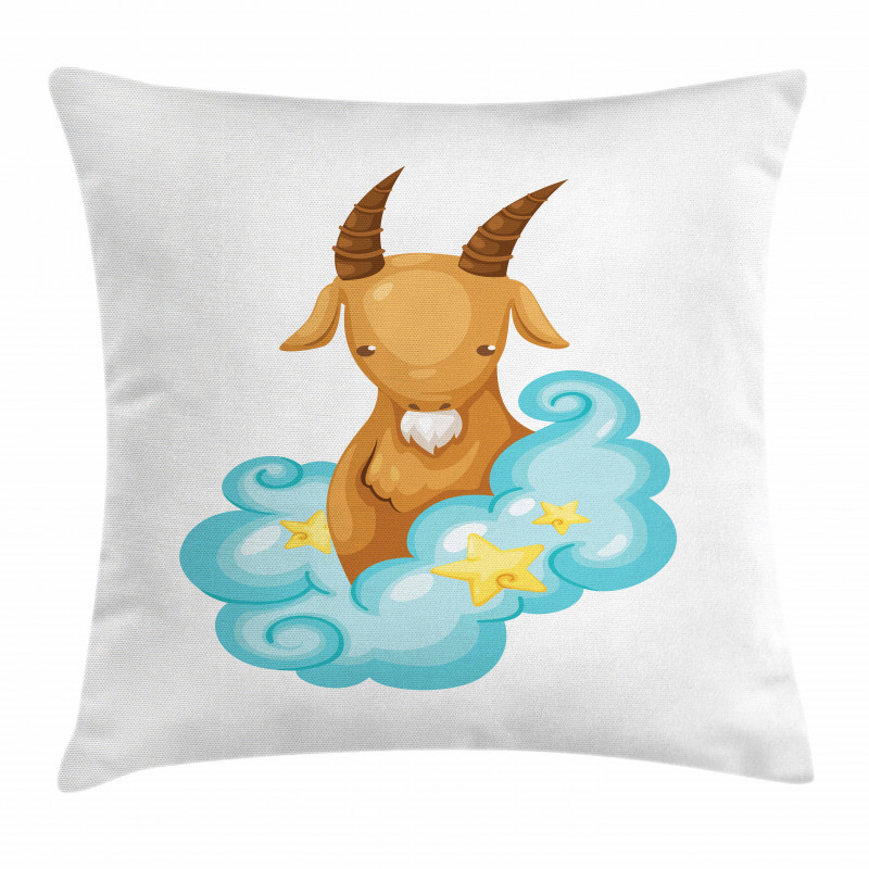 Cartoon Goat Pillow Cover