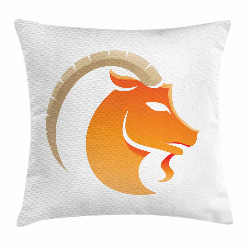Goat Design Pillow Cover