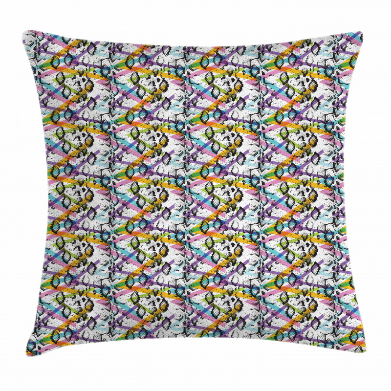 Snake Skin Colors Pillow Cover