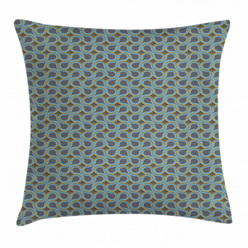 Twisted Tangled Lines Pillow Cover