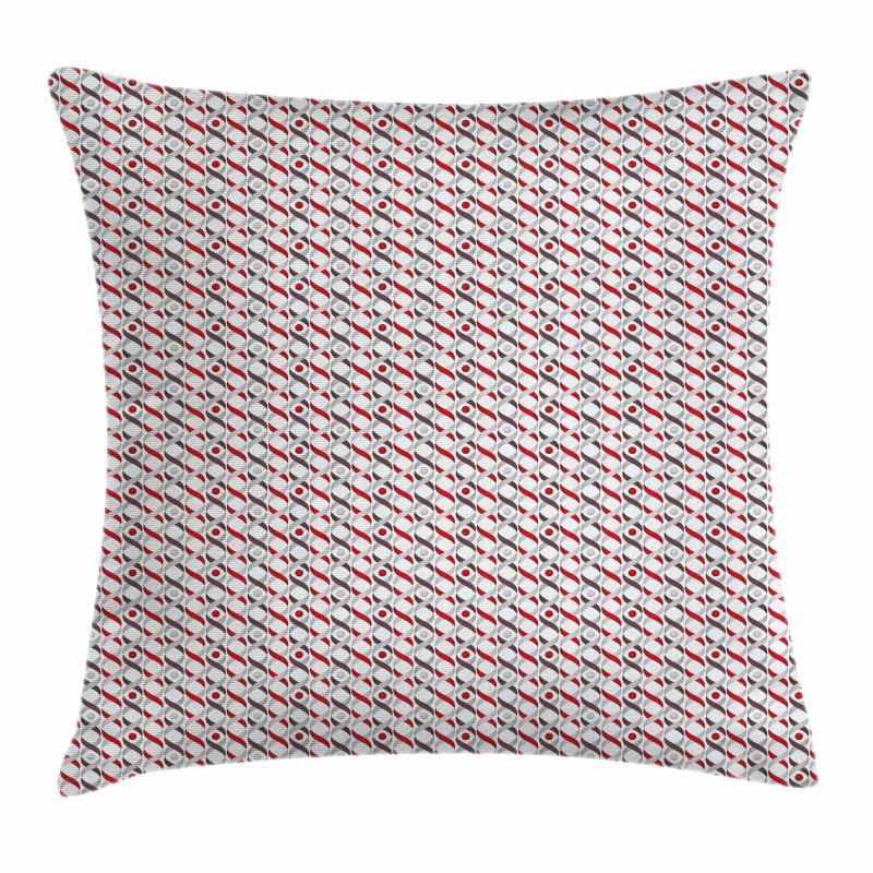 Tangled Ogee Lines Pillow Cover
