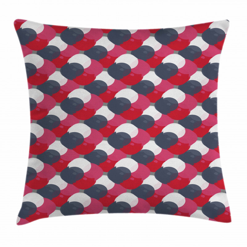 Ornate Circles Pattern Pillow Cover