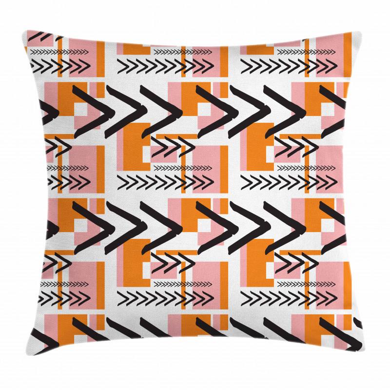 Grunge Shapes Pillow Cover