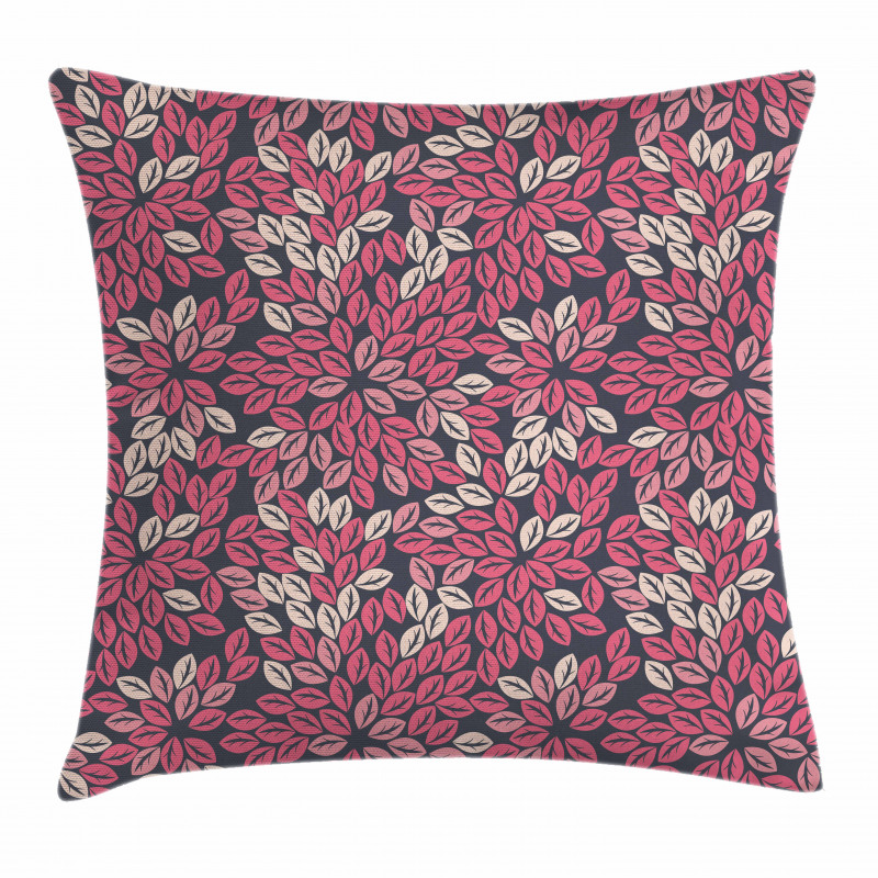 Abstract Laurel Foliage Pillow Cover