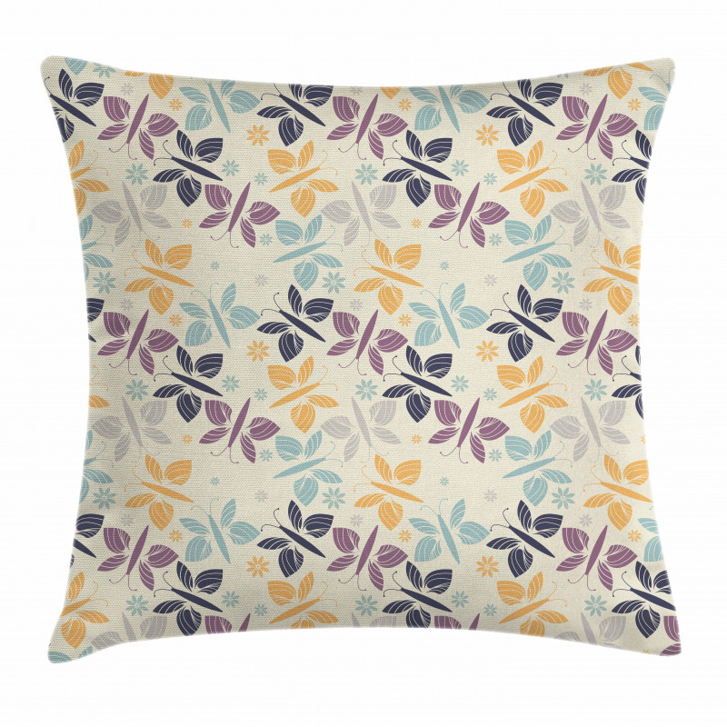 Abstract Springtime Pillow Cover