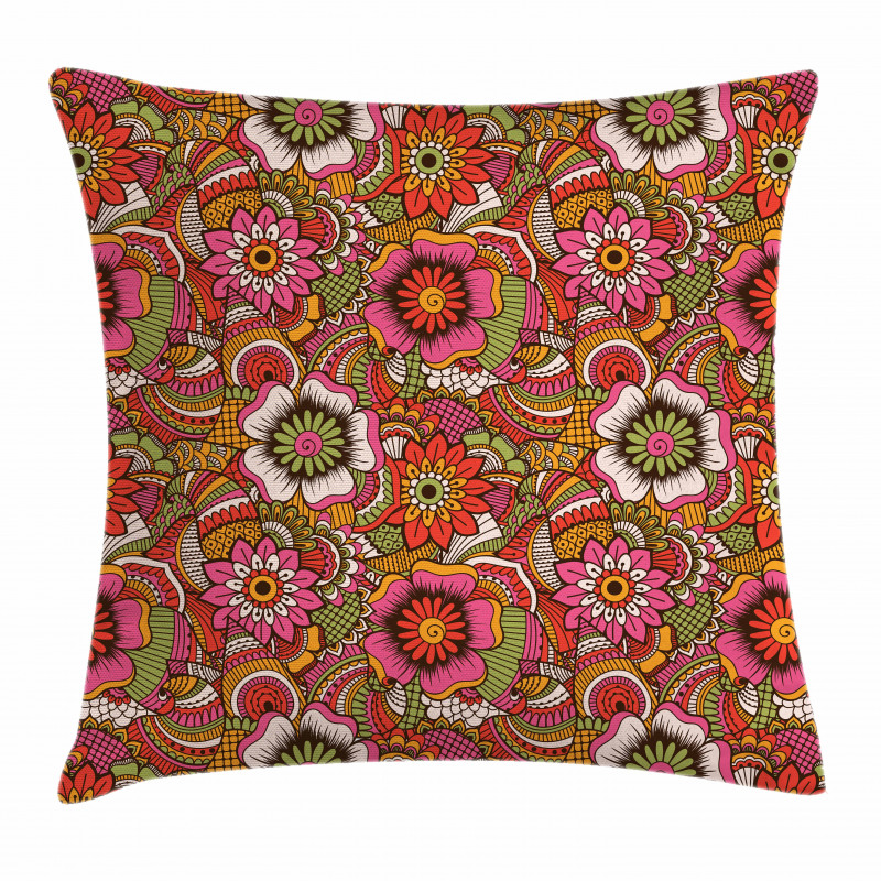 Motley Spring Art Pillow Cover