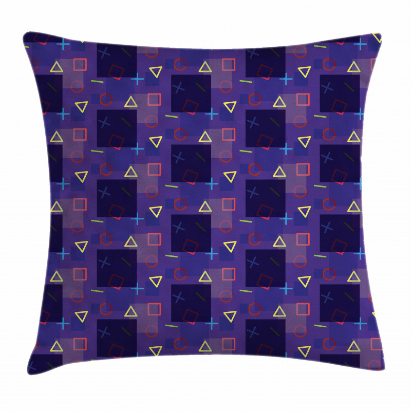 Memphis Mathematics Pillow Cover