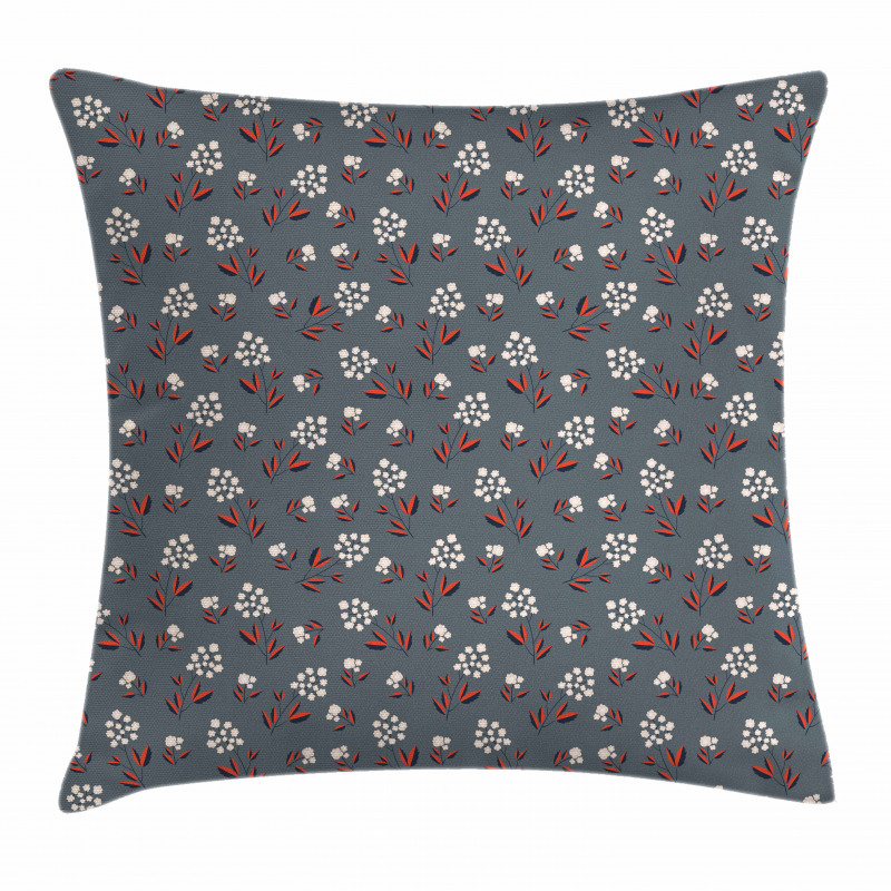 Spring Petals Blooms Pillow Cover