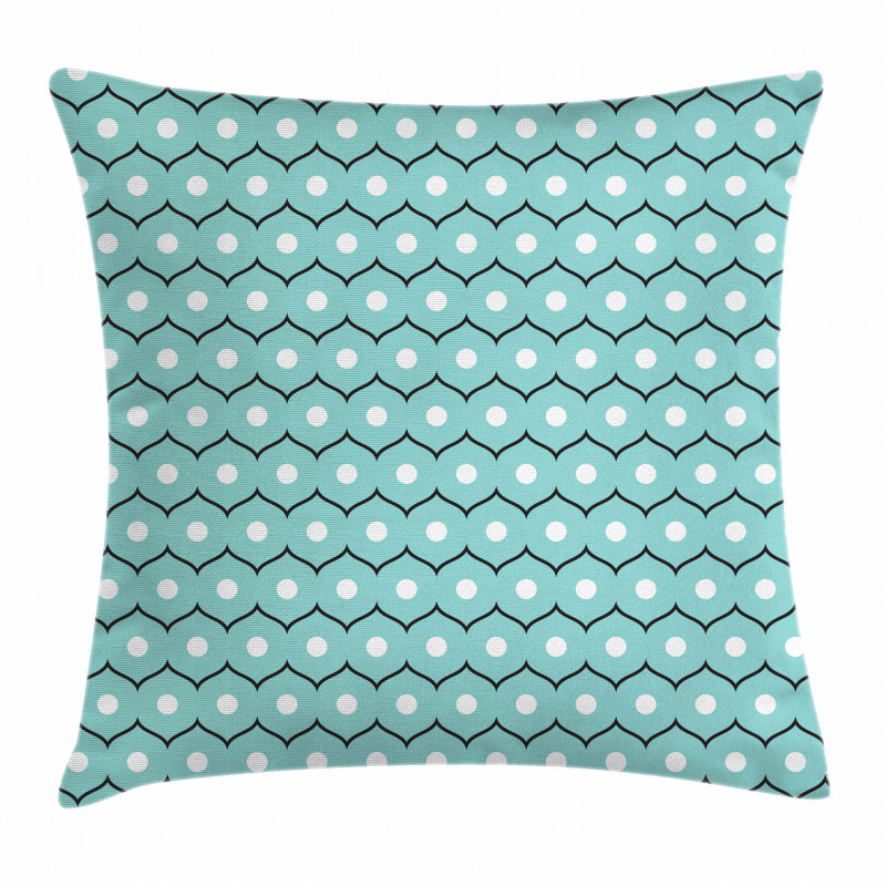 Circles and Stripes Pillow Cover