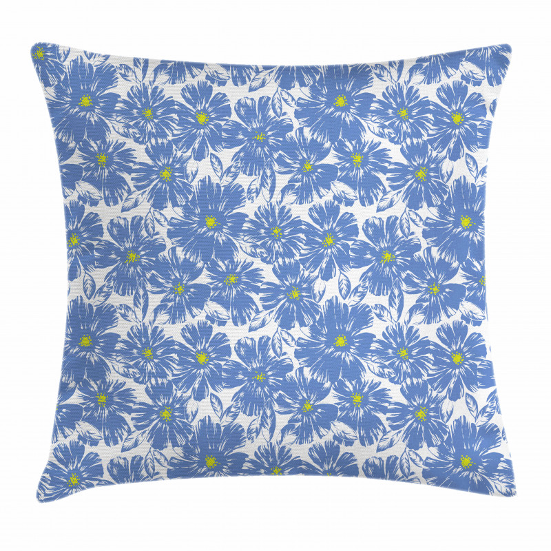 Botanical Pastel Nature Pillow Cover
