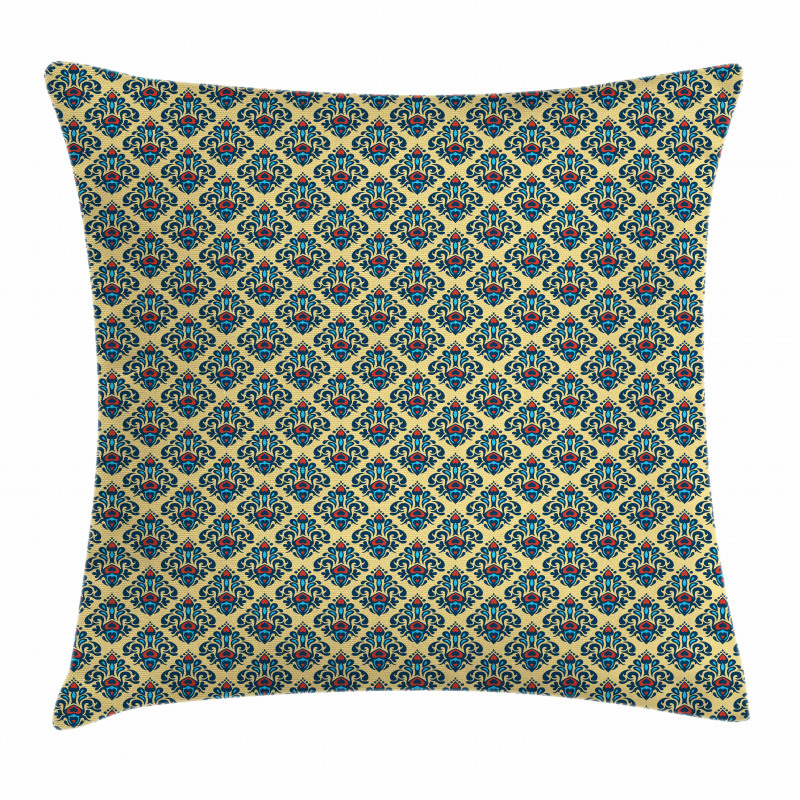 Medieval Classic Motifs Pillow Cover