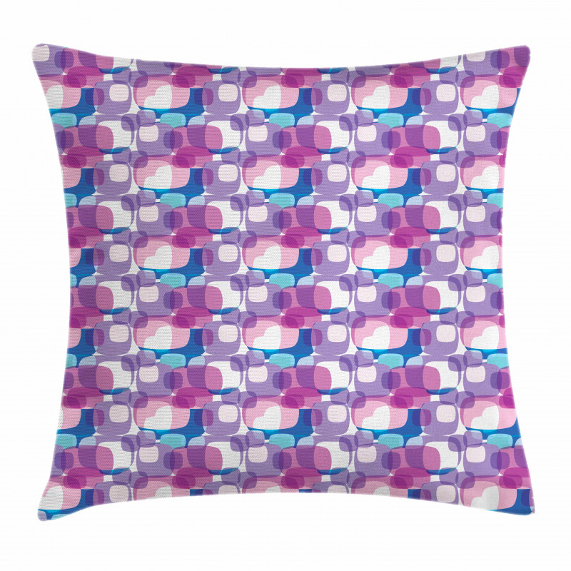 Pastel Colored Square Pillow Cover