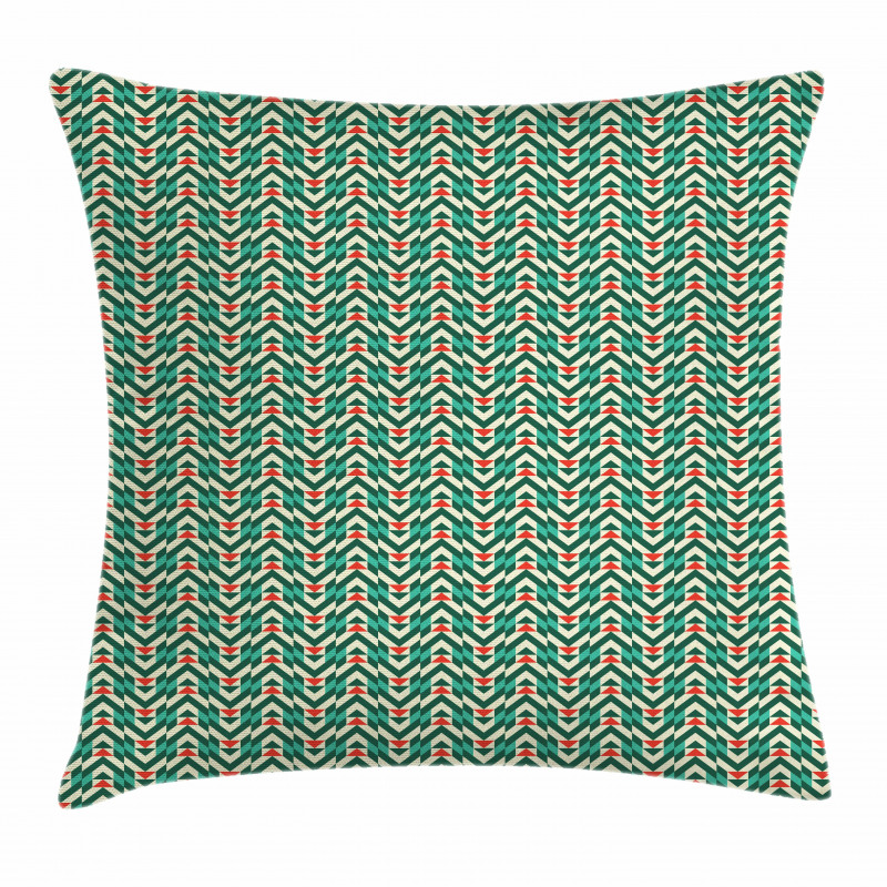 Stripes and Rhombuses Pillow Cover