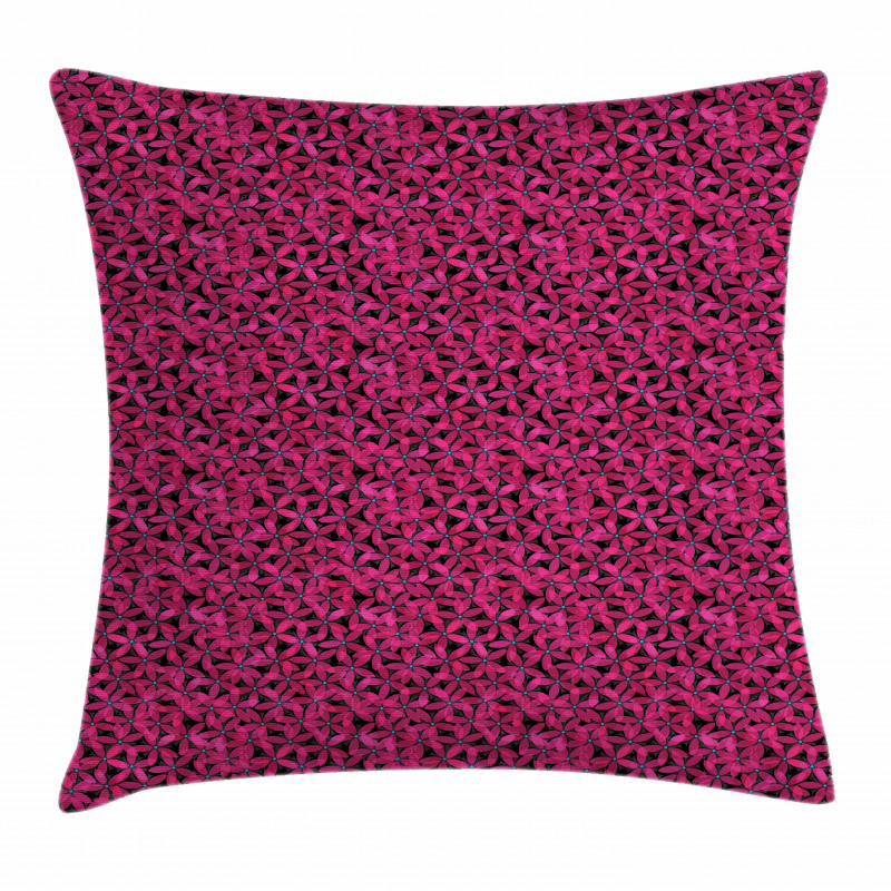 Romantic Flowers in Bloom Pillow Cover