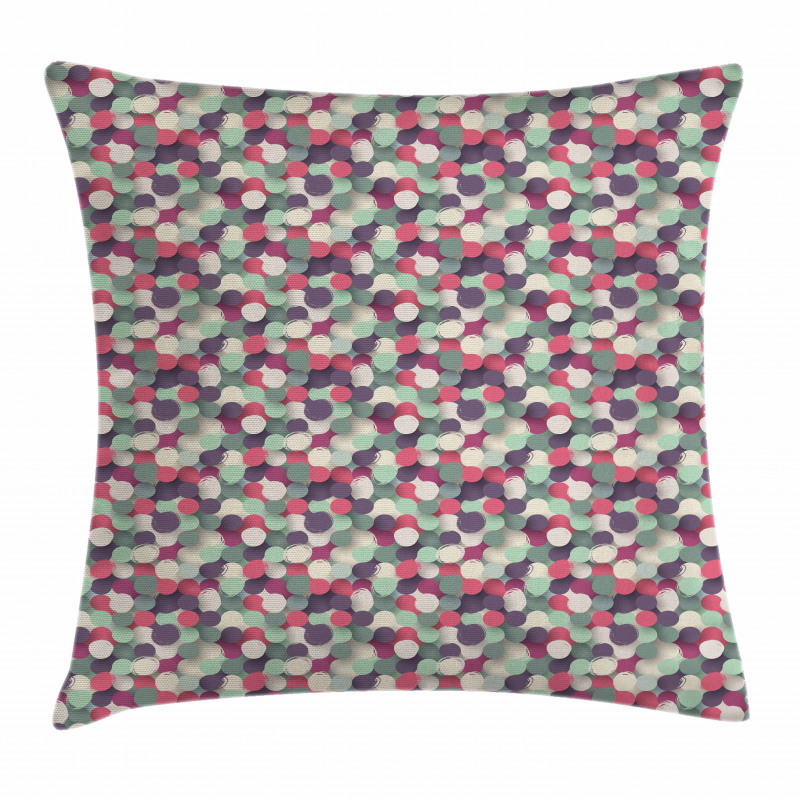 Pastel Color Brushstrokes Pillow Cover