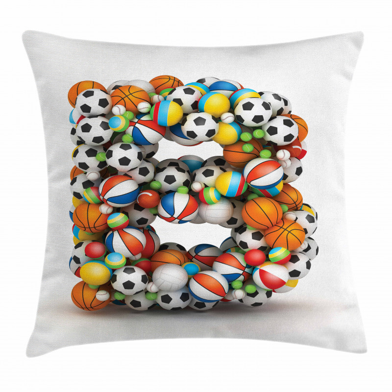 Game Athletism Theme Pillow Cover