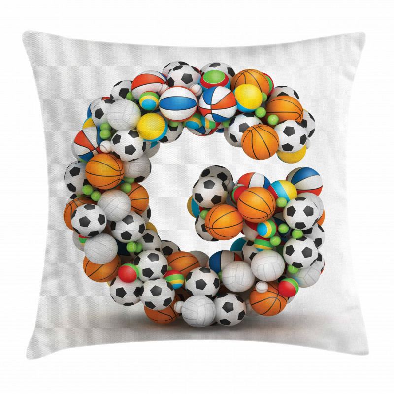 Teen Sports Fans Name Pillow Cover