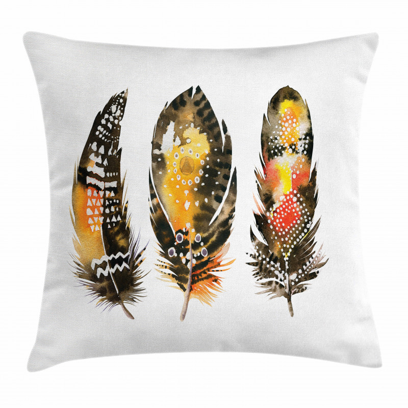 Colorful Boho Quills Pillow Cover