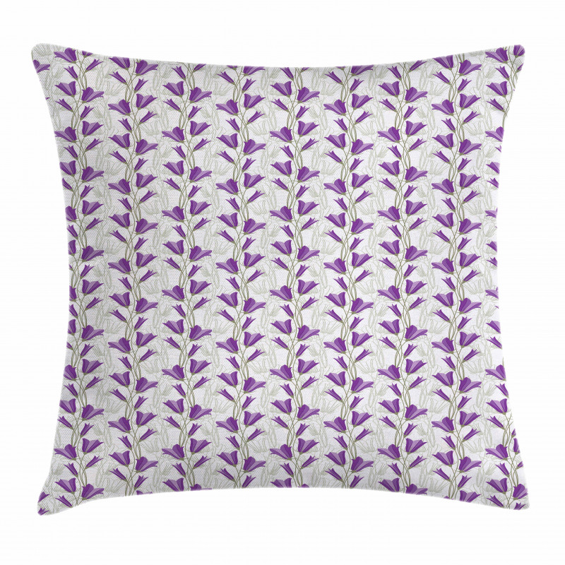 Bluebells Bouquet Pillow Cover