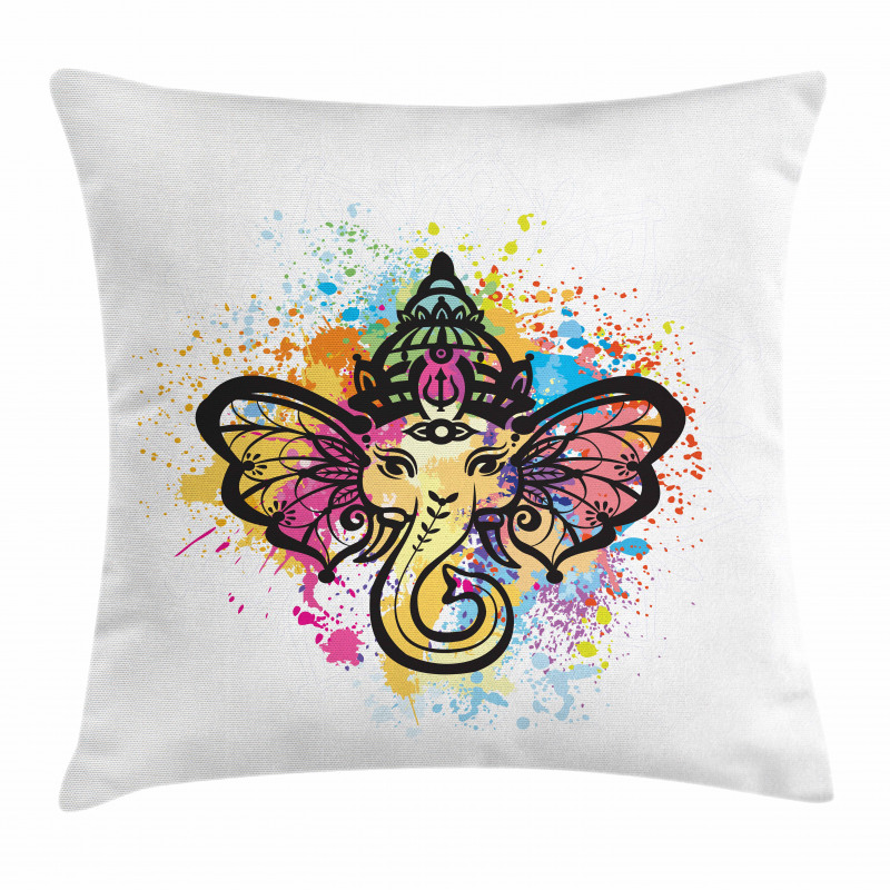 Mandala Animal Portraits Pillow Cover