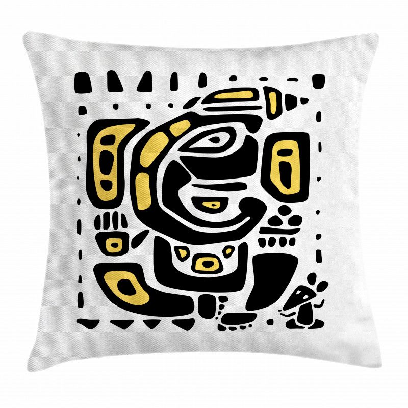 Oriental Yoga Pattern Pillow Cover