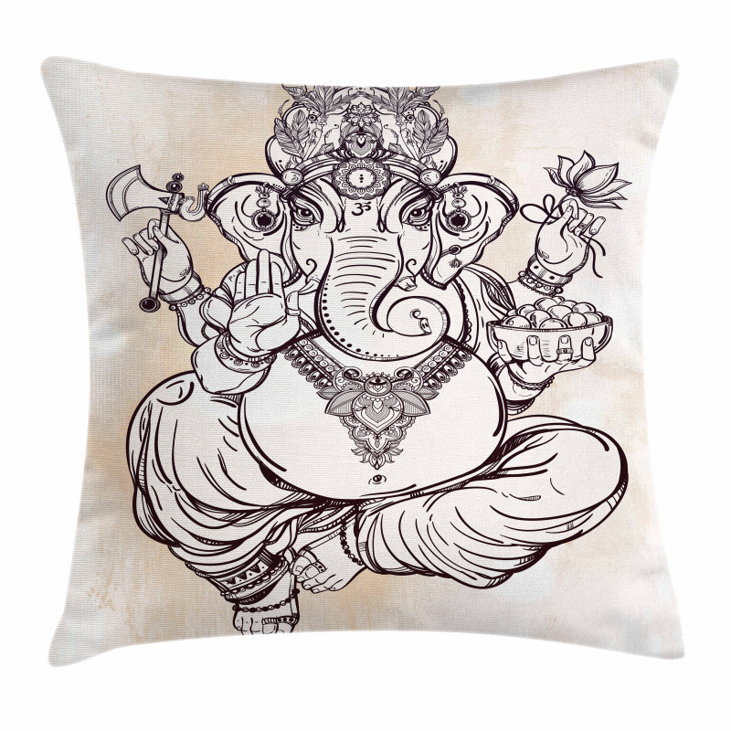 Paisley Zen Chakra Pattern Pillow Cover