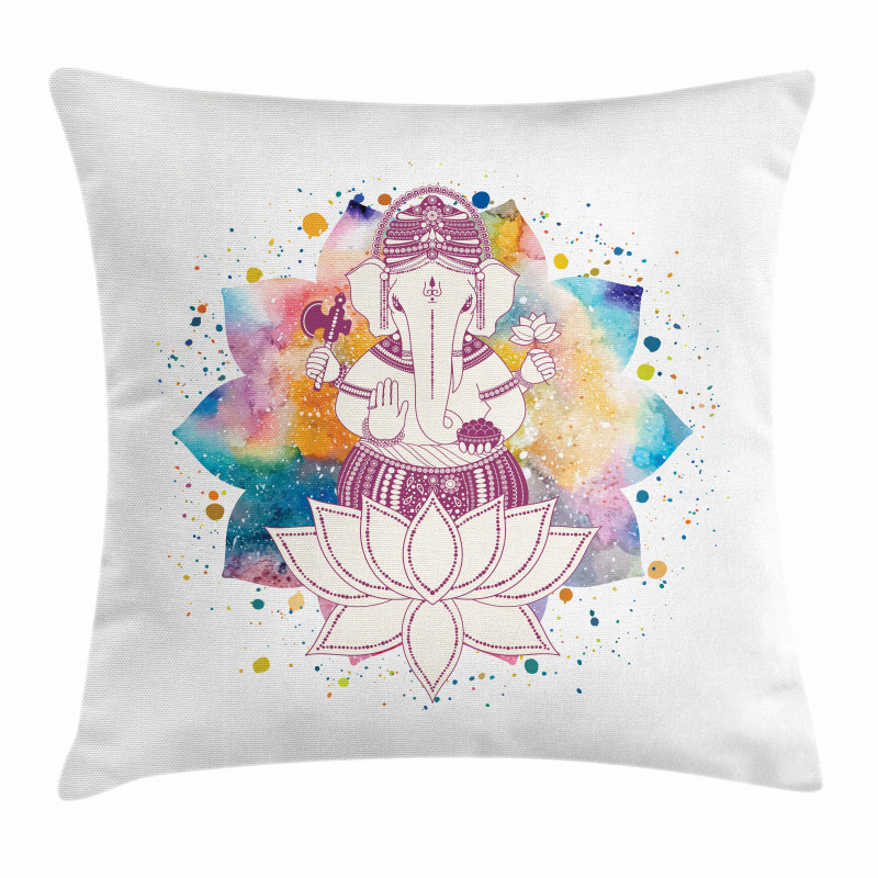 Yoga Zen Theme Artwork Pillow Cover