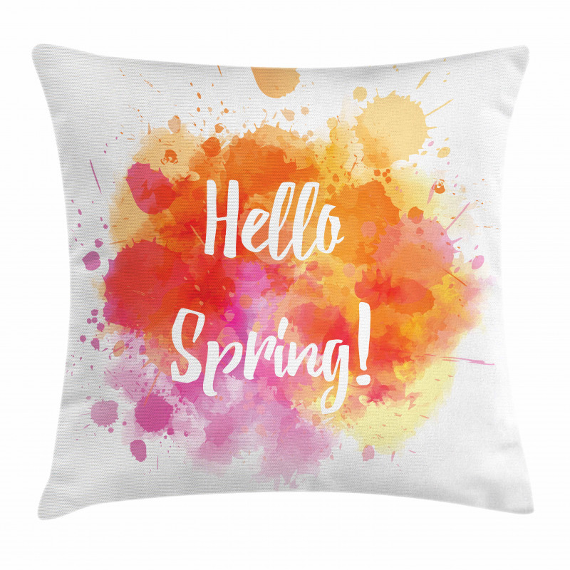 Hello Spring Pillow Cover