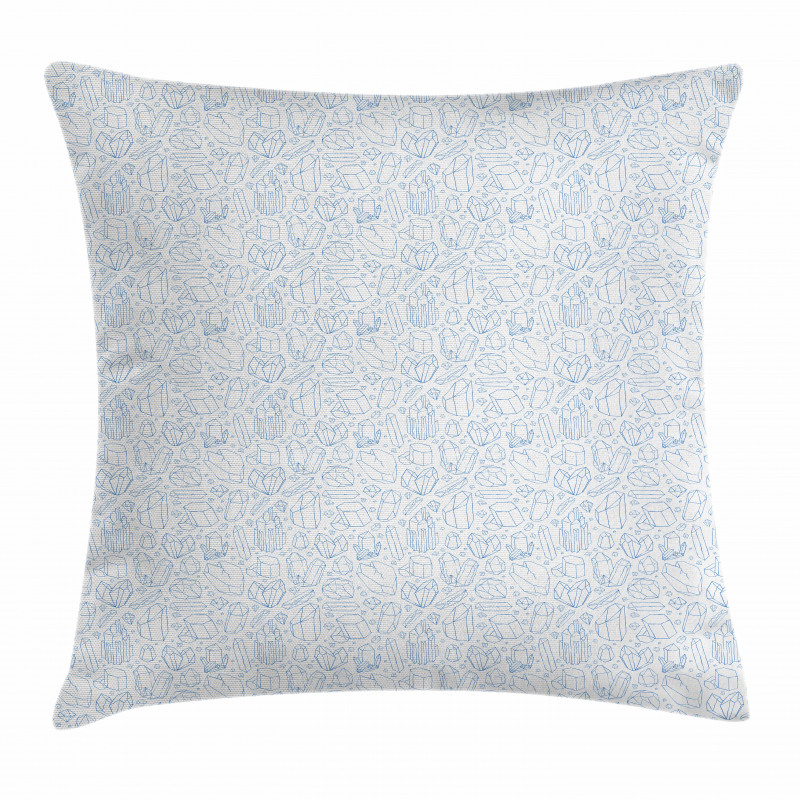 Doodle Crystals Pillow Cover