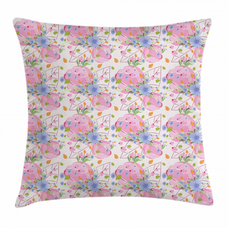 Fresh Spring Garden Pillow Cover