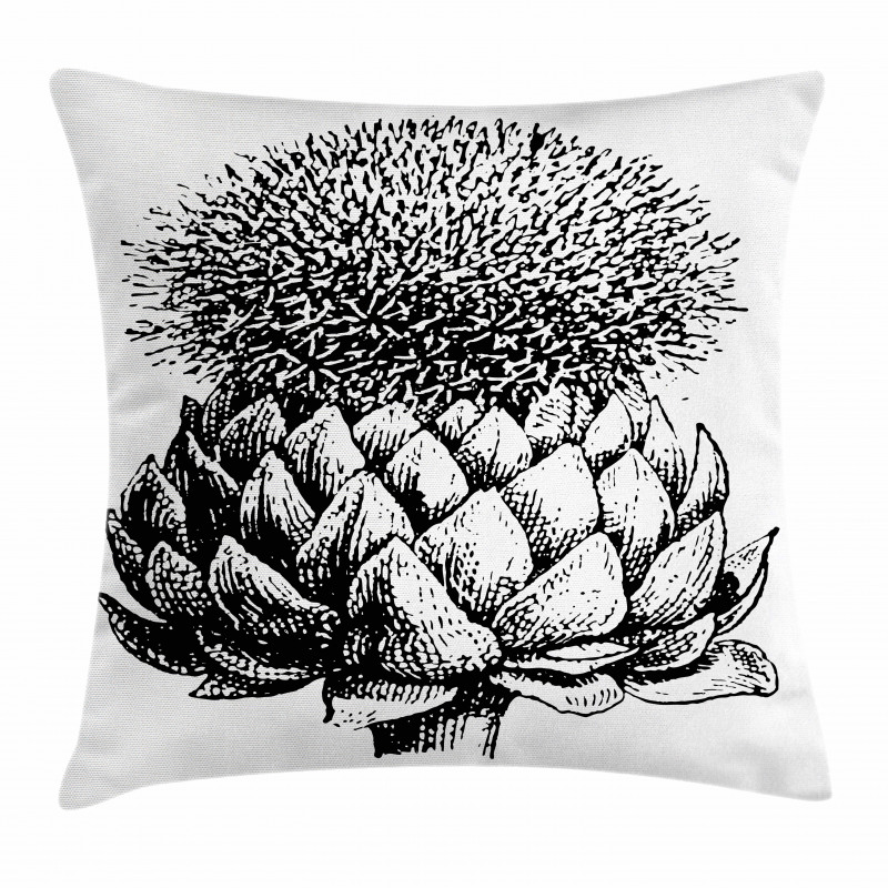 Blossoming Plants Pillow Cover