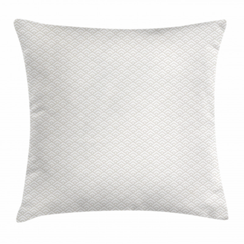 Angle Lines Rhombus Pillow Cover