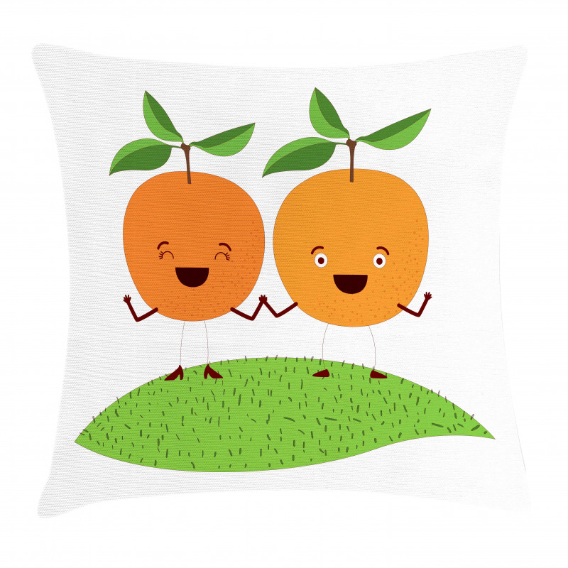Cartoon Fruit Pillow Cover