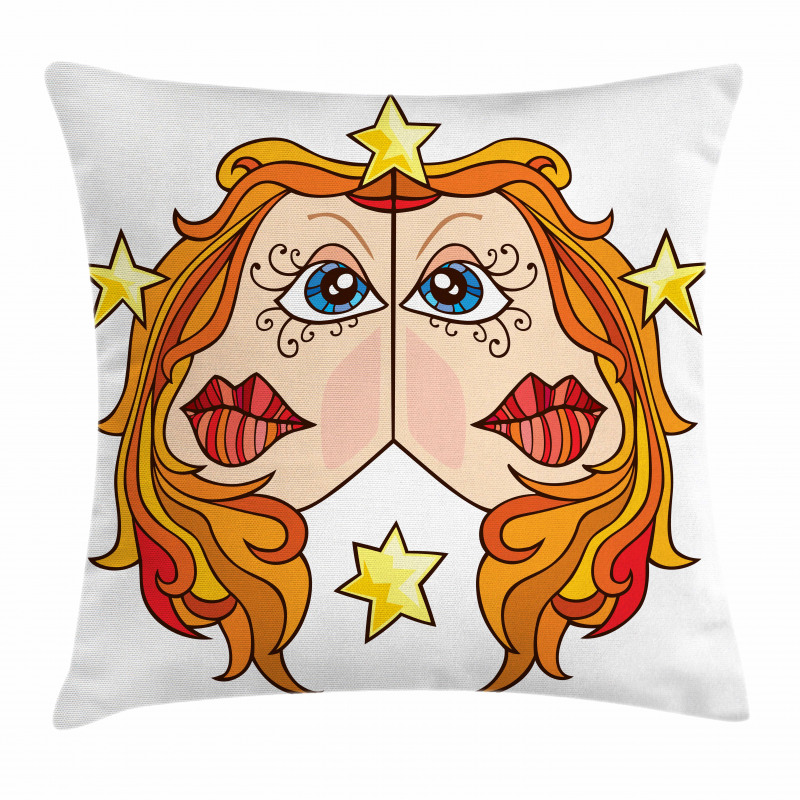 Twins of Zodiac Pillow Cover