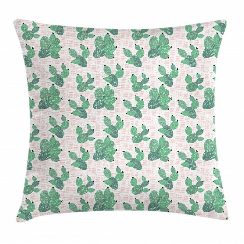Tropical Succulent Art Pillow Cover