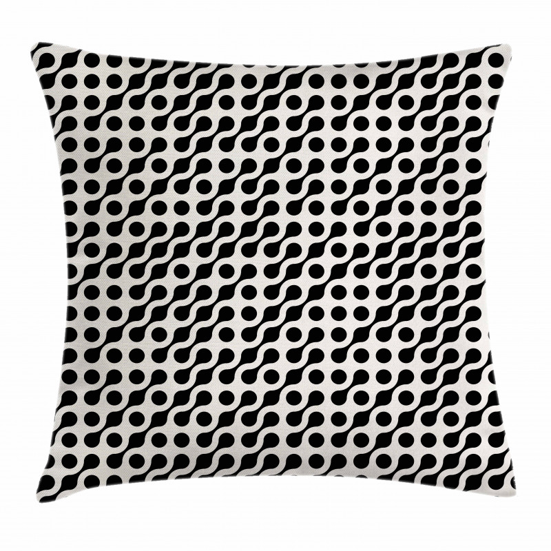 Rounded Circles Pillow Cover