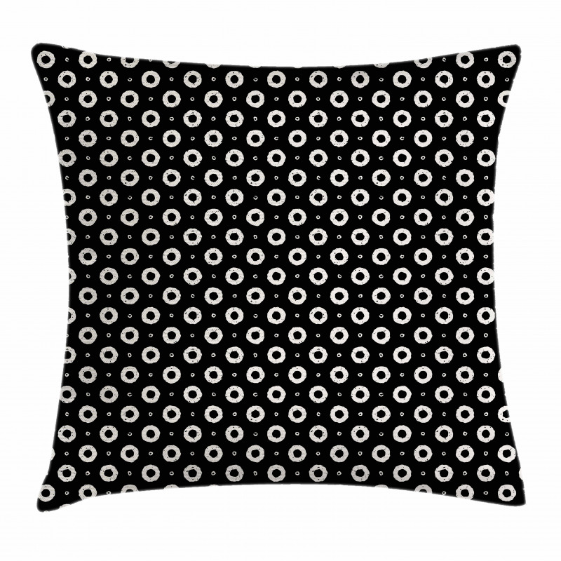 Donut Shapes Pillow Cover