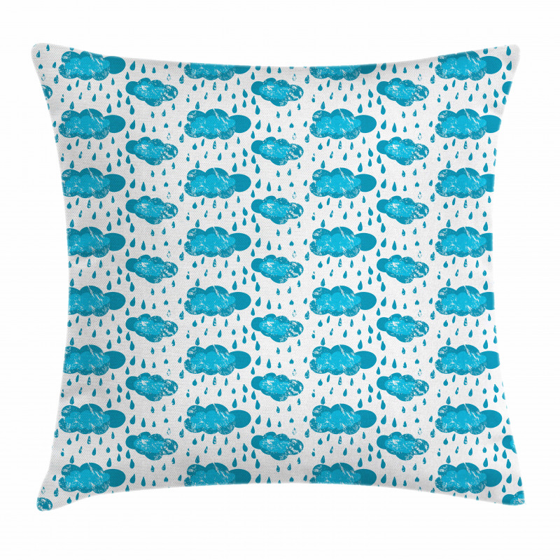 Raining Clouds Pillow Cover