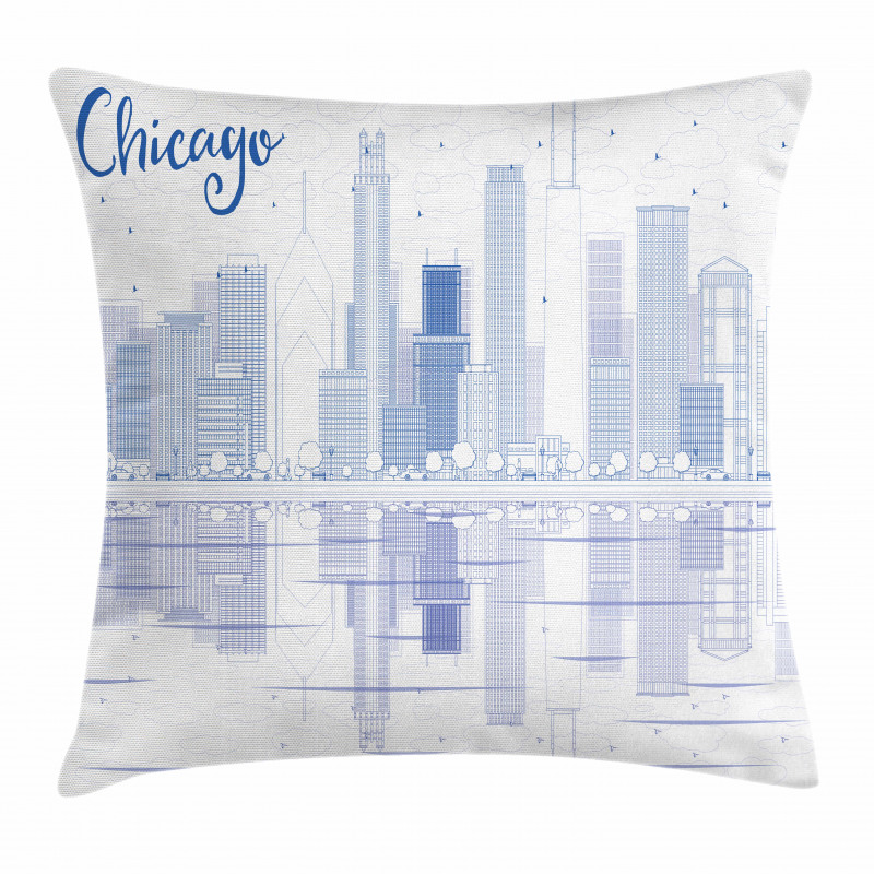 Lake Michigan Pillow Cover