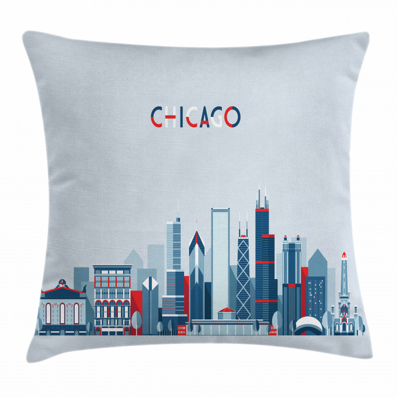 Urban Architecture Pillow Cover