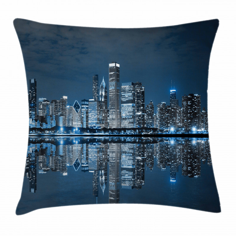 Sleeping City Pillow Cover